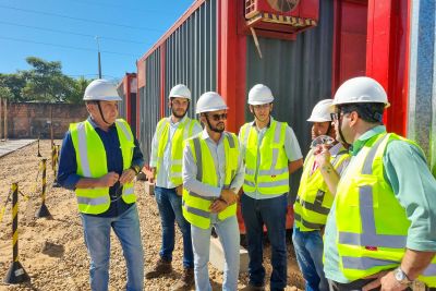 galeria: Obras da Usina da Paz avançam em Marabá
