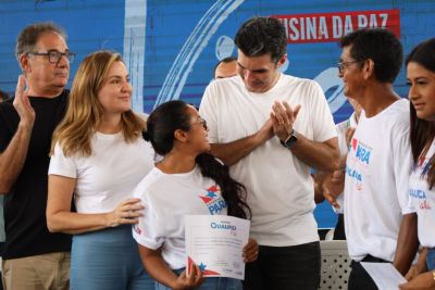 notícia: Em Viseu, Governo do Pará certifica 80 concluintes dos cursos do 'Qualifica Pará'