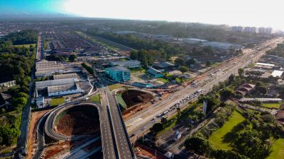 galeria: Avenida Ananin - imagens aéreas - drone
