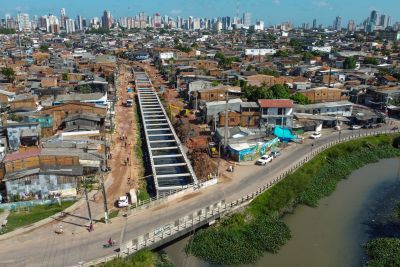 galeria: Obras do canal do Tucunduba