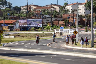 notícia: Implantação da avenida Ananin leva mais qualidade de vida aos moradores