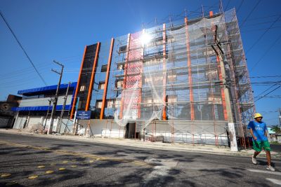 notícia: Em Belém, Clínica de Cuidados Paliativos Oncológicos tem 70% das obras concluídas