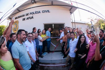 notícia: No Marajó, Estado reforça segurança pública com entrega de nova Delegacia em Afuá