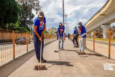 notícia: Cerca de 230 toneladas de resíduos foram coletadas em 30 dias de ação de limpeza 