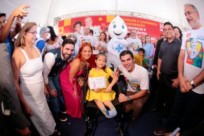 notícia: Cerimônia oficial em Belém dá início à Campanha Nacional de Multivacinação