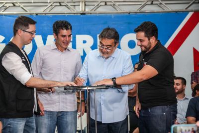 galeria: Assinatura ordem de serviço Defensoria pública de Paragominas -Agenda do Governador