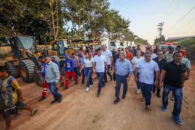 notícia: Estado começa as obras de asfaltamento da PA-112, na região Nordeste