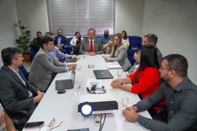 notícia: Cosanpa recebe integrantes do BID para missão de arranque do Prodesan Pará