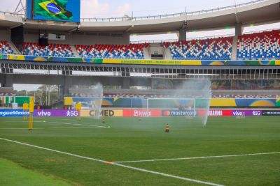 galeria: Treino e Coletiva Seleção Brasileira no Mangueirão