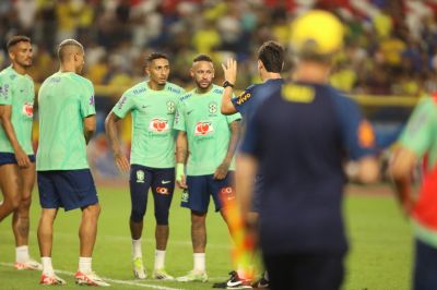 galeria: Terceiro diaTreino da Seleção Brasileira com Presença do Governador