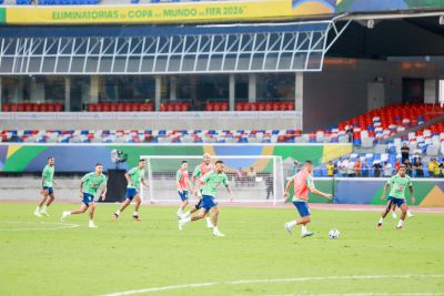 galeria: Treino seleção brasileira (terceiro) e visita  do Governador