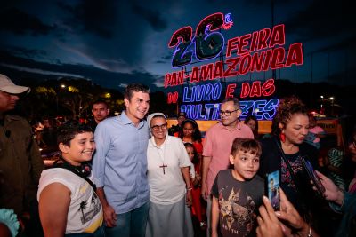 galeria: Governador Helder Barbalho visita 26ª,  feira do livro 2023