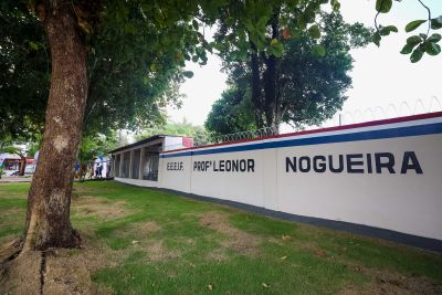 galeria: Governador entrega Escola Leonor Nogueira, na Marambaia