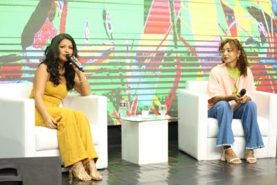galeria: Feira do Livro - Arena Multivozes - Poesia Visual Marajoara com Barbara Savannah