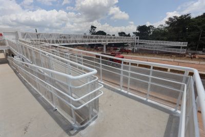 notícia: Acesso à quarta passarela do BRT Metropolitano será liberado no próximo sábado 