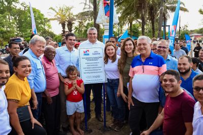 notícia: Vila de Macapazinho recebe vicinal pavimentada e sinalizada até a sede de Castanhal