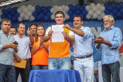 galeria: Assinatura de OS para a construção de muro do campo de esportes em Cumaru do Norte