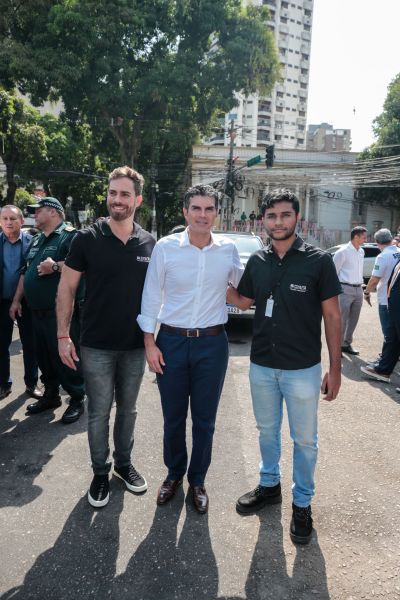 galeria: Governador entrega de câmeras corporais para segurança pública