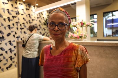 Rita Silva é uma das pacientes em tratamento no Hospital Ophir Loyola que, diante da Imagem Peregrina, pediu a cura para a sua doença
