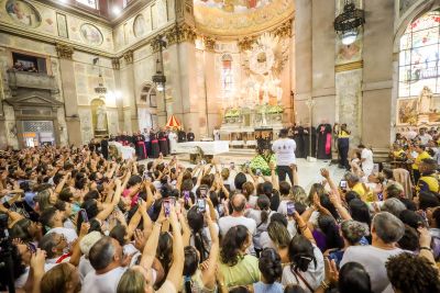 galeria: Círio 2023 - Descida do Glória - Missa na Basílica
