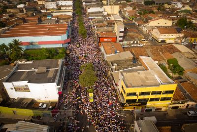 notícia: Fé e devoção marcam encontro de fiéis no 43º Círio de Nossa Senhora de Nazaré em Marabá