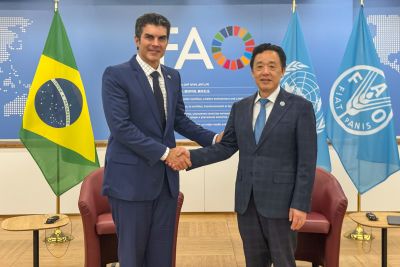 notícia: Em Roma, governador do Pará indica a sociobioeconomia como caminho para a preservação florestal e segurança alimentar