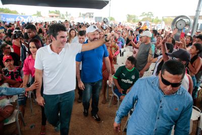 galeria: Agenda governador Helder barbalho em Salinas, assinatura de os construção da usina da paz, entrega de benefícios sua casa, crede cidadão e entrega do Caf