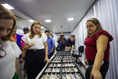 notícia: Estado oferece atendimento oftalmológico gratuito a moradores do bairro Jaderlândia