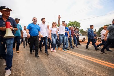 galeria: Vice Governadora e Entrega PA 370 Santarém-Uruará