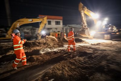 notícia: BRT Metropolitano emprega 1500 operários em mais de 30 frentes de obras diurnas e noturnas