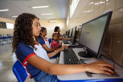 notícia: Mais de 85 mil estudantes se matricularam na rede estadual, informa Seduc