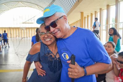 notícia: Estado promove inclusão de pessoas com deficiência visual na UsiPaz Jurunas/Condor