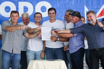 notícia: Estado garante 22 km de asfalto para o distrito de Castelos dos Sonhos, em Altamira