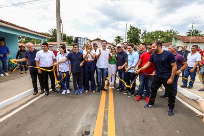notícia: Estado garante 6 quilômetros de vias asfaltadas em Santa Luzia do Pará