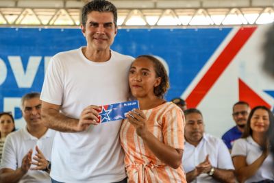 galeria: Governador Helder Barbalho entrega benefício SUA CASA em São Domingos do Capim