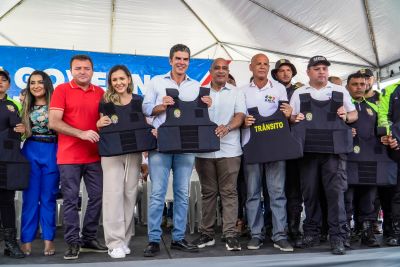 notícia: Em Jacundá, Governo do Pará entrega coletes balísticos para órgão municipal de trânsito