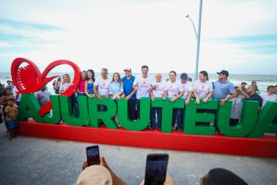 notícia: Estado entrega nova orla da praia de Ajuruteua, em Bragança