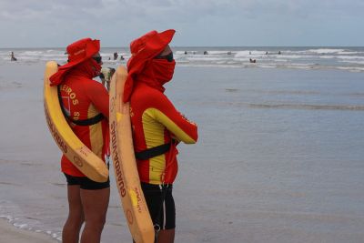 notícia: Corpo de Bombeiros Militar reforça prevenção nos principais balneários do Pará