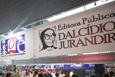 notícia: Em Santarém, Editora da Imprensa Oficial do Estado lança edital e reedita clássicos