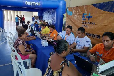 notícia: UsiPaz Cabanagem recebe mutirão de serviços da Equatorial Pará