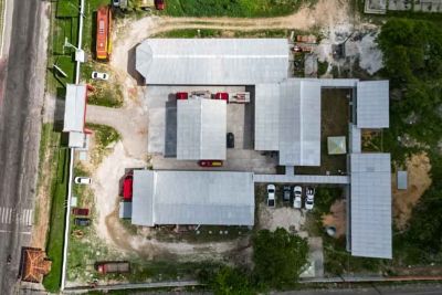 notícia: Obras no quartel do Corpo de Bombeiros em Salinas entram em fase de conclusão