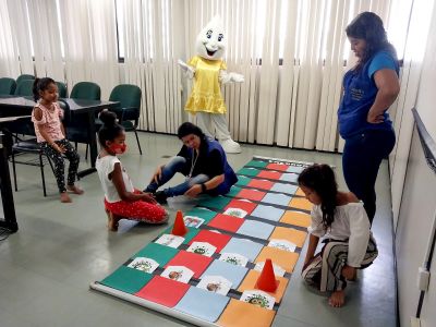 notícia: Hemopa e Sesma promovem educação em saúde voltada para vacinação em crianças