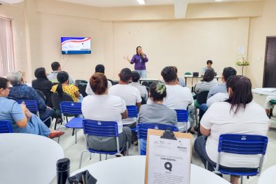 notícia: Sejudh promove oficina sobre Diversidade LGBTQIA+ em escola de Belém