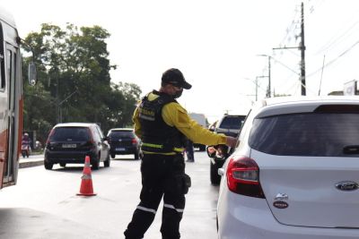 notícia: Detran inicia ações de fiscalização em vários pontos de Belém