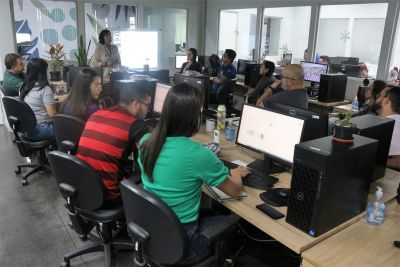 notícia: Semas promove curso de qualificação de técnicos do estado para utilização de aplicativo