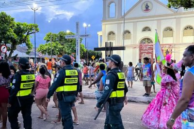 notícia: Batalhão da PM em Cametá conta com reforço de mais 80 policiais