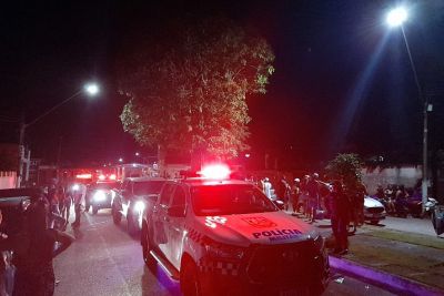notícia: Segurança é reforçada na passagem dos tradicionais blocos de rua em Mosqueiro
