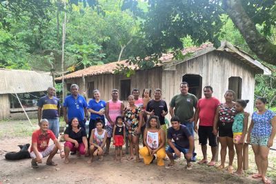 notícia: Semas promove reunião com lideranças de territórios quilombolas de Cametá