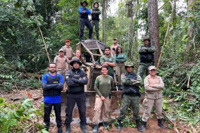 notícia: Semas realiza mais uma fase da Operação "Amazônia Viva" em combate a ilícitos ambientais