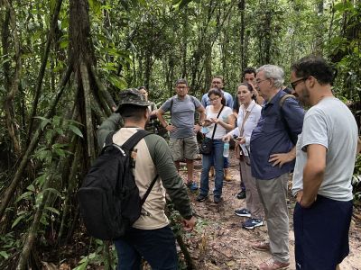 notícia: Pesquisadores brasileiros e estrangeiros visitam o Parque Estadual do Utinga